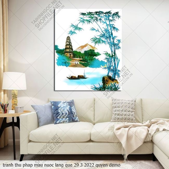 tranh thu phap mau nuoc lang que 29 3 2022 quyen